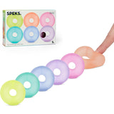 SPEKS Gump Memory Gel Stress Ball Mini Loop 6 Pack