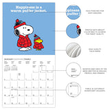 Snoopy & the Peanuts Gang 16-Month 2026 Wall Calendar