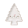 9.25" Castleton Christmas Snack Plate with Spreader