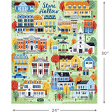 Hallmark Gilmore Girls Stars Hollow Map 1,000-Piece Jigsaw Puzzle