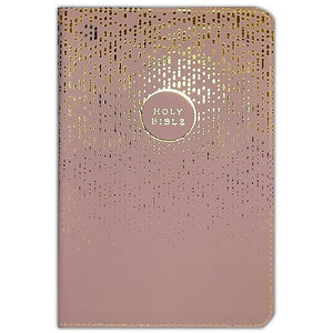 NIV Thinline Bible for Teens, Comfort Print--soft leather-look, pink (red letter)