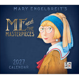 Mary Engelbreit's ME and the Masterpieces 2027 Deluxe Wall Calendar