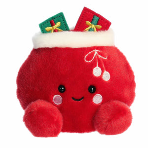 Palm Pals - 5" Santa Bag Velvet Stuffed Plush