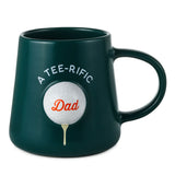 Hallmark A Tee-Rific Dad Golf Ball Sculpted Mug, 15.5 oz.