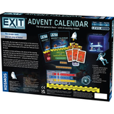 2025 EXIT Game Advent Calendar The Intergalact Backside of the Box