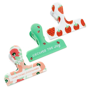 Hallmark Sweet Things Everywhere Chip Clips, Set of 3