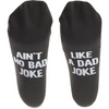 Ain't No Bad Joke Like A Dad Joke Men's Cotton Blend Socks