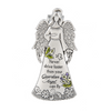 Never Drive Faster Than Your Guardian Angel Can Fly Car Visor Clip