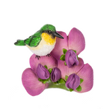 Flower of the Month April Sweet Pea Figurine 5.25"