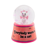 Silver Buffalo Aristocats Marie And Kitten Clouds 45mm Light Up Snow Globe