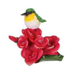 Flower of the Month August Gladiolus Figurine 5.25"