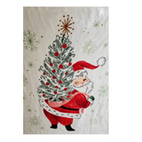 Hallmark Holiday Vintage Santa Throw Blanket, 48x56