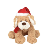BOYDS BEARS Pepper McMintley Puppy with Christmas Hat Stuffed Plush 5"