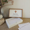 Wood Prayer Box Trust in the Lord with Prayer Cards
