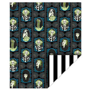 Hallmark Beetlejuice™ Glow-in-the-Dark Throw Blanket, 50x60