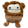 Squishmallow Benny the Brown Bigfoot Yeti 8" Stuffed Plush by Kelly Toy