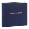 Hallmark Best Day Ever Gold on Navy Linen Photo Album