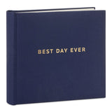 Hallmark Best Day Ever Gold on Navy Linen Photo Album