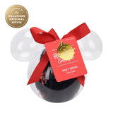 Disney x Hallmark Holiday Ever After Cozy  Peppermint Ears Socks in Mickey Ornament