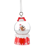 Tis the Season Mini Snowglobe Personalized Name Ornament Blank DIY, Family and Holiday Greetings