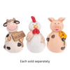 Bless This Farm Animal Cow, Chicken, or Pig 6" Figurine