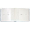 Hallmark Gather Happy Memories Gold on Light Blue Linen Photo Album