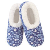 Women's Cozy Snoozies® Slippers Blue Paws