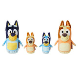 Hallmark itty bittys® Bluey Family Plush, Set of 4