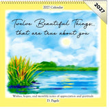 Blue Mountain Arts twelve beautiful things that are true about you 2027 Wall Calendar