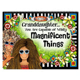 Blue Mountain Arts granddaughter you are capable of wildly magnificent things 2027 Wall Calendar