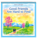 Blue Mountain Arts good friends are hard to find 2027 Wall Calendar