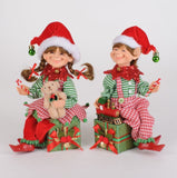 Karen Didion Christmas Presents Elf 9"