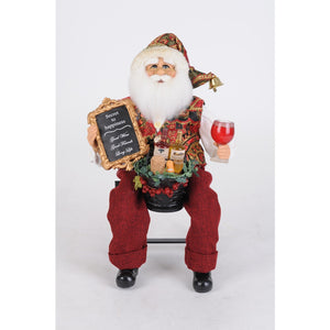 Karen Didion Vintner Santa 14"