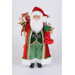 Karen Didion Stocking Santa 17"