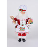 Karen Didion Baking Memories Santa 17"