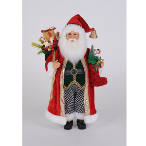 Karen Didion Traditional Stocking Santa  17"