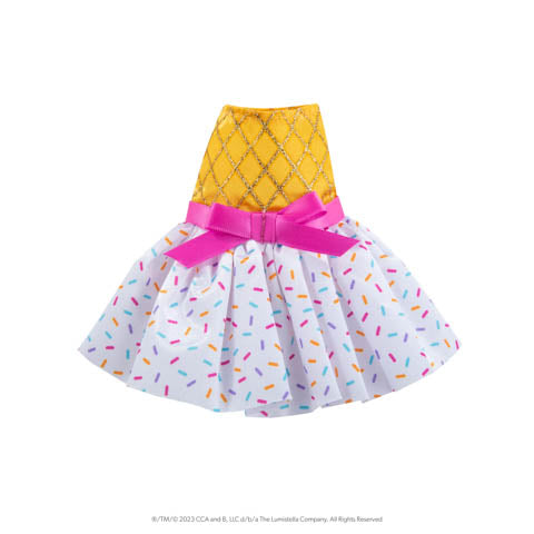 white christmas dresses Ice Cream Party Dress - Claus Couture Accessory