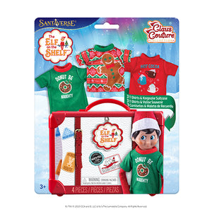 The Elf on the Shelf® Claus Couture® Festive Fun T-Shirt Set of 3