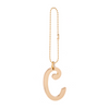 Gold Monogram Anywhere Charm - C