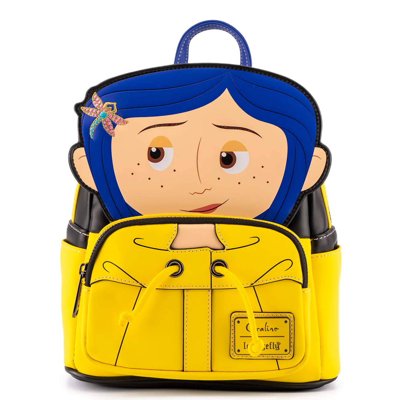 Loungefly Laika Coraline Raincoat Cosplay Mini Backpack  display picture 2