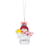 Let it snow! Mini Snow Angel Personalized Name Ornament