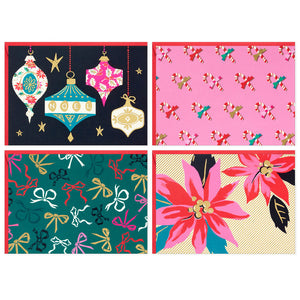 Hallmark Lacey Holiday Blank Christmas Cards Assortment