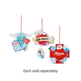 Caring Hands & Heart, Life Saver, Nurse Ornament 3.3"