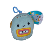 Squishmallow Casja the Light Blue Cassette Walkman 3.5" Clip Stuffed Plush by Kelly Toy