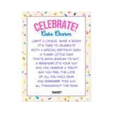 Celebrate Cake Token Charm