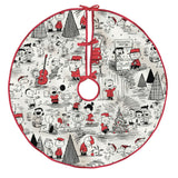 Hallmark Peanuts® Fabric Hallmark Tree Skirt, 48"