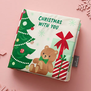 Hallmark Christmas With You Touch-and-Feel Fabric Book for Baby