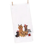 Christmas Dogs Kitchen Towel