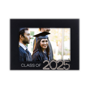 Class of 2025 Black Picture Frame Holds 4" x 6" Photo