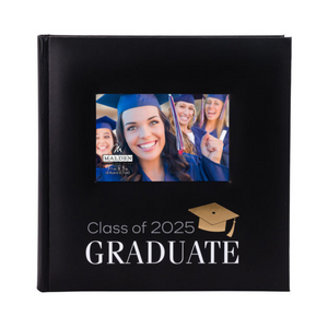 Class of 2025 Graduate Album Holds 120 4"x6" Photos